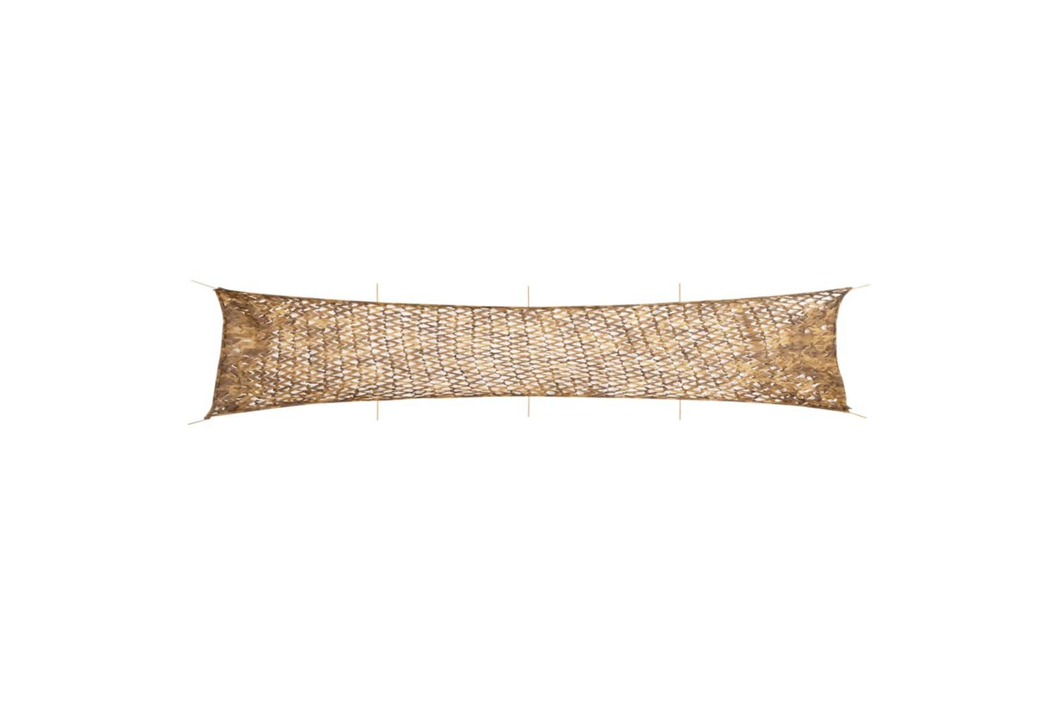 Vidaxl Camouflage Net With Storage Bag 844x142 Cm Sand