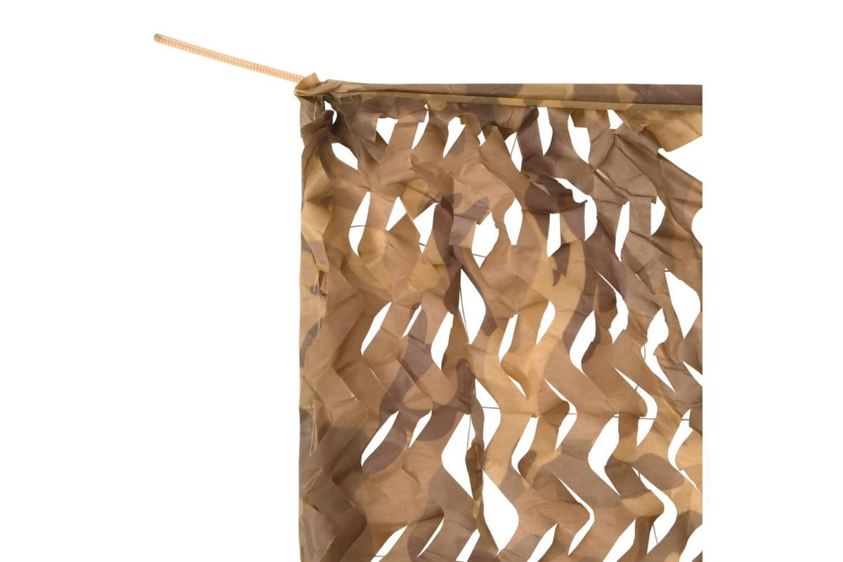 Vidaxl Camouflage Net With Storage Bag 416x402 Cm Sand-6