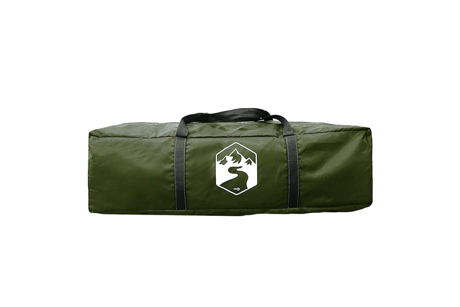 Vidaxl Fishing Tent 5-person Olive Green Waterproof-8