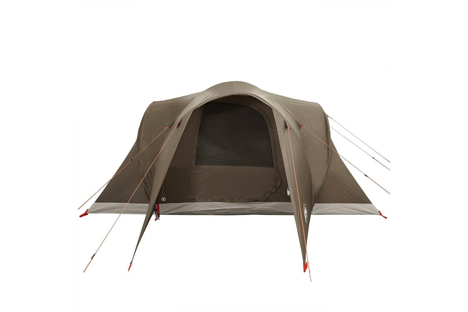 Vidaxl Family Tent Dome 6-person Brown Waterproof-7