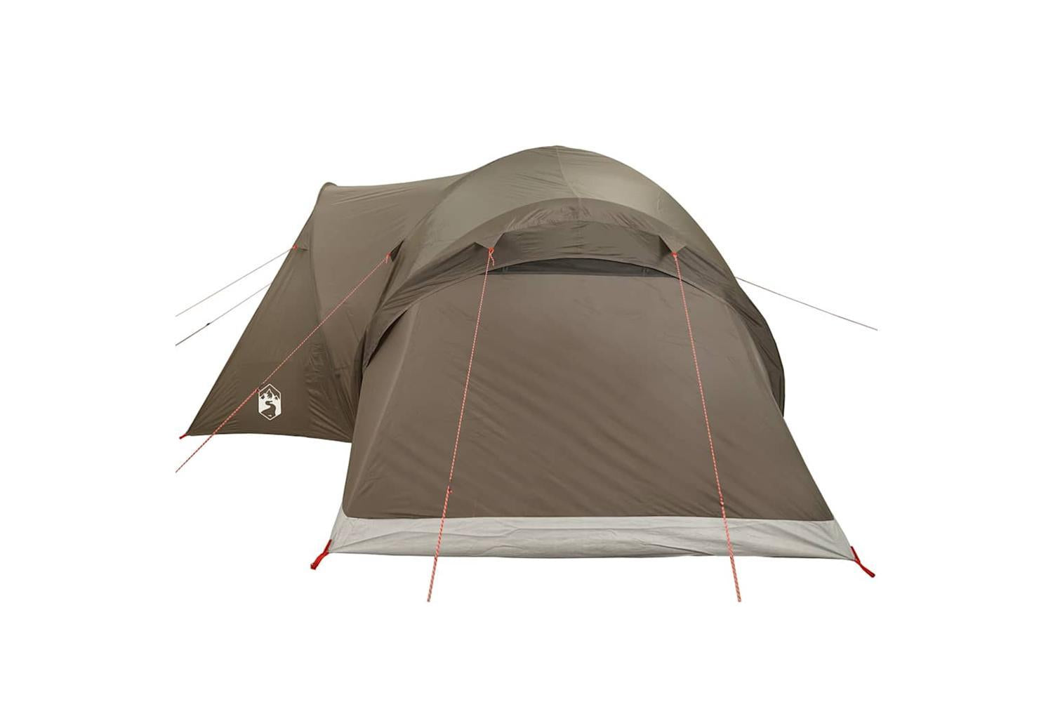Vidaxl Family Tent Dome 6-person Brown Waterproof-8