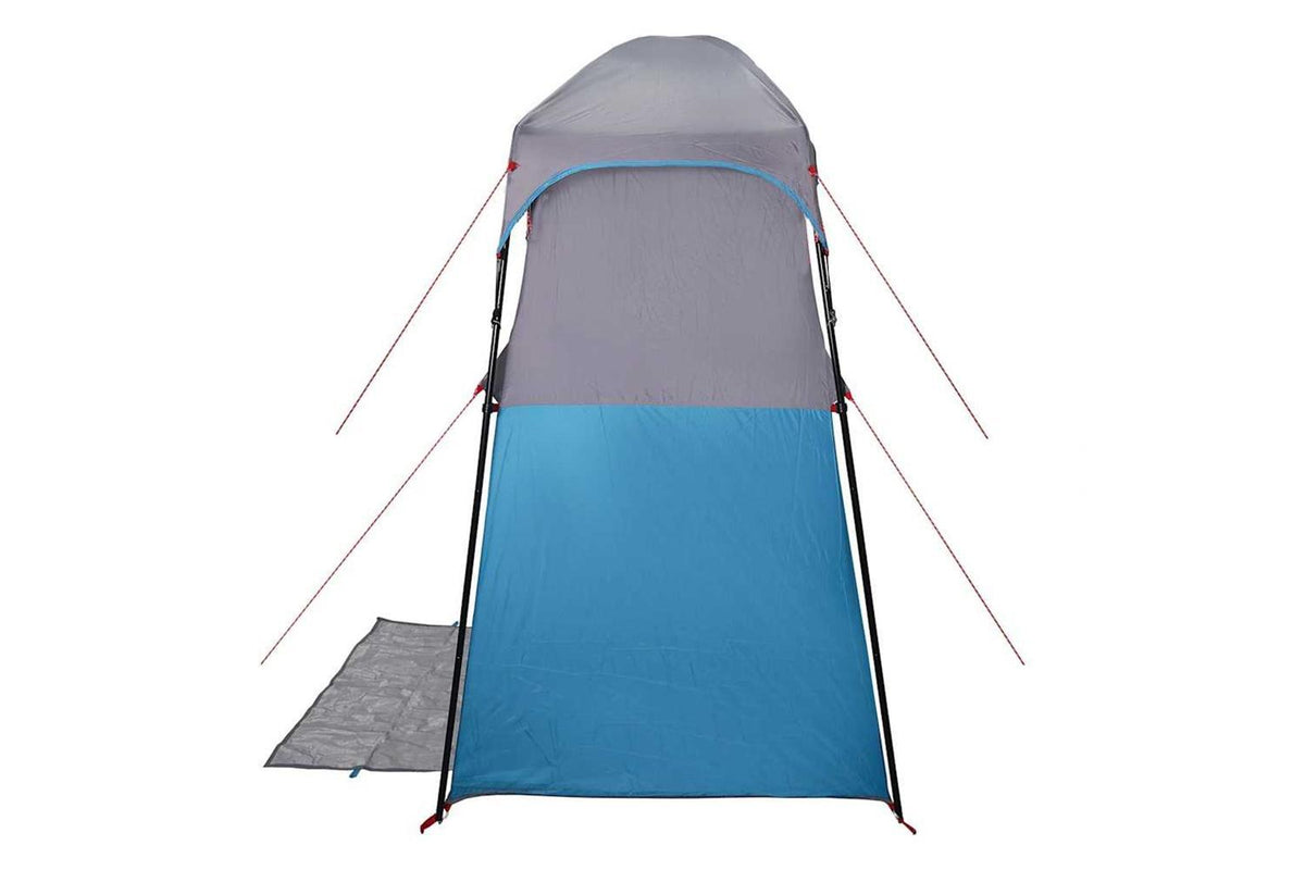 Vidaxl Shower Tent 2-person Blue Waterproof-8