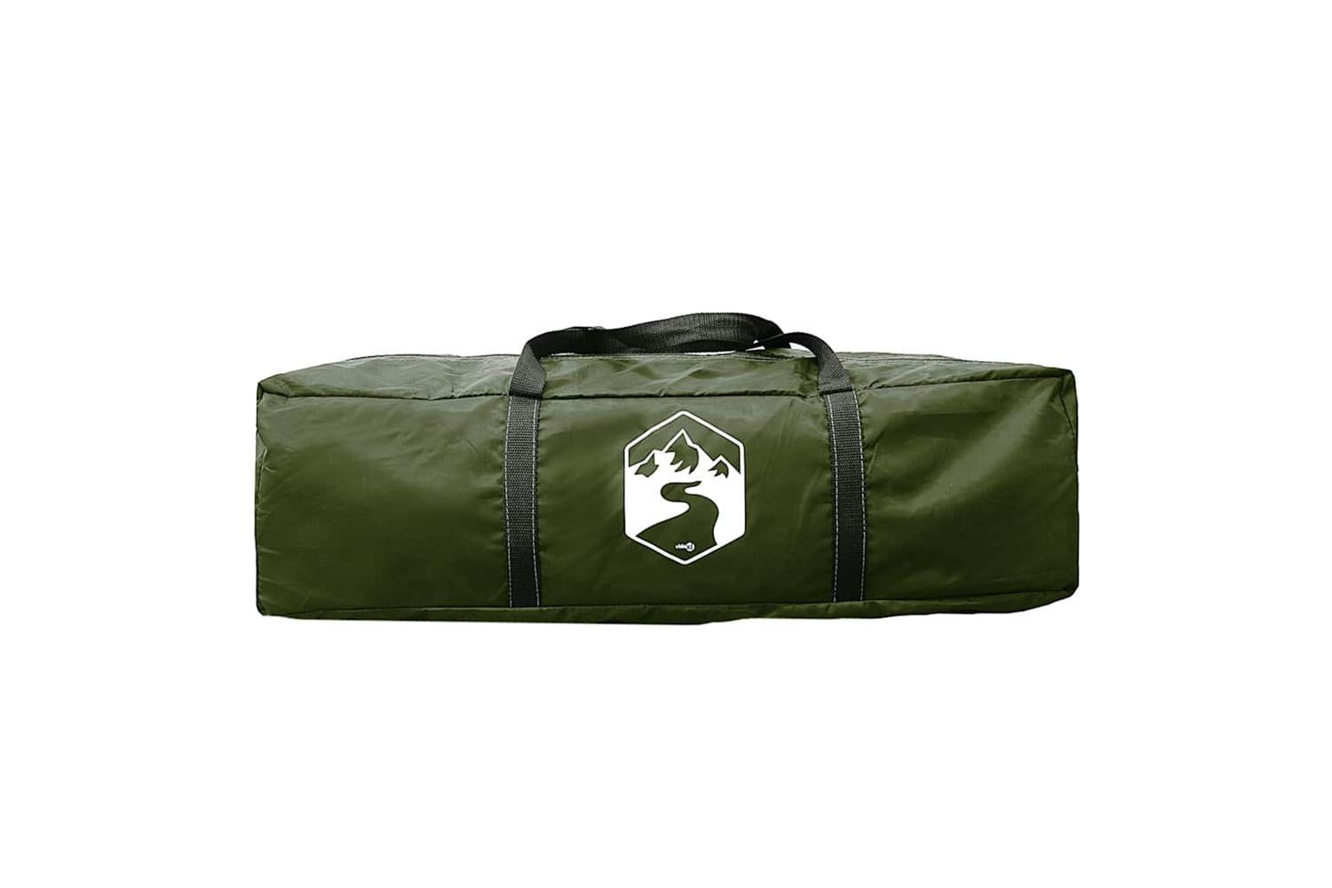 Vidaxl Camping Tent Tunnel 4-person Green Waterproof-8