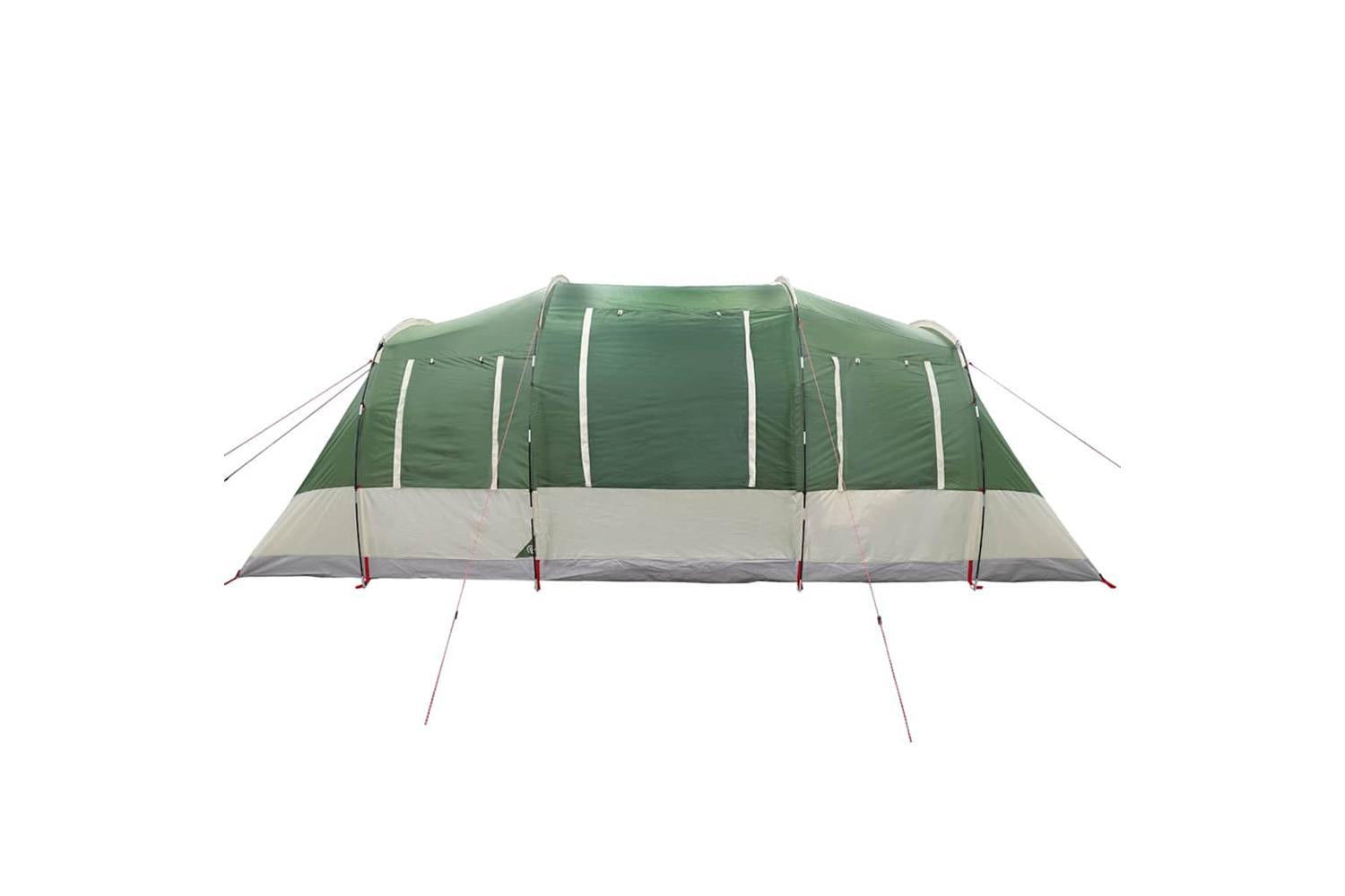 Vidaxl Camping Tent Tunnel 4-person Green Waterproof-10