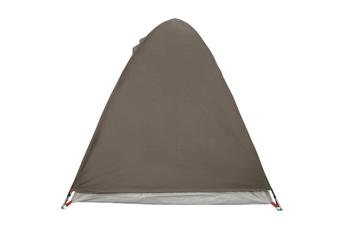Vidaxl Camping Tent Dome 2-person Brown Waterproof-9