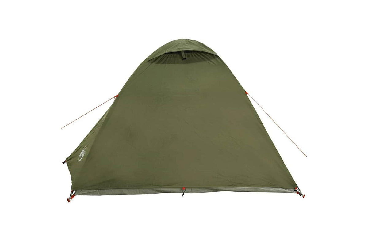 Vidaxl Camping Tent Dome 4-person Olive Green Waterproof-8
