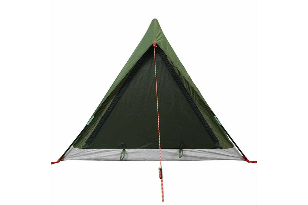 Vidaxl Camping Tent 2-person Olive Green Waterproof-7