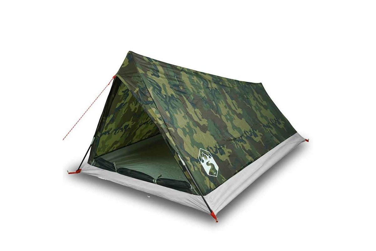 Vidaxl Camping Tent 2-person Camouflage Waterproof-2