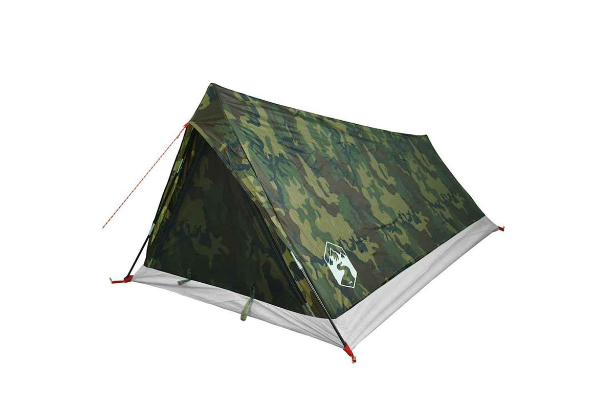 Vidaxl Camping Tent 2-person Camouflage Waterproof-5