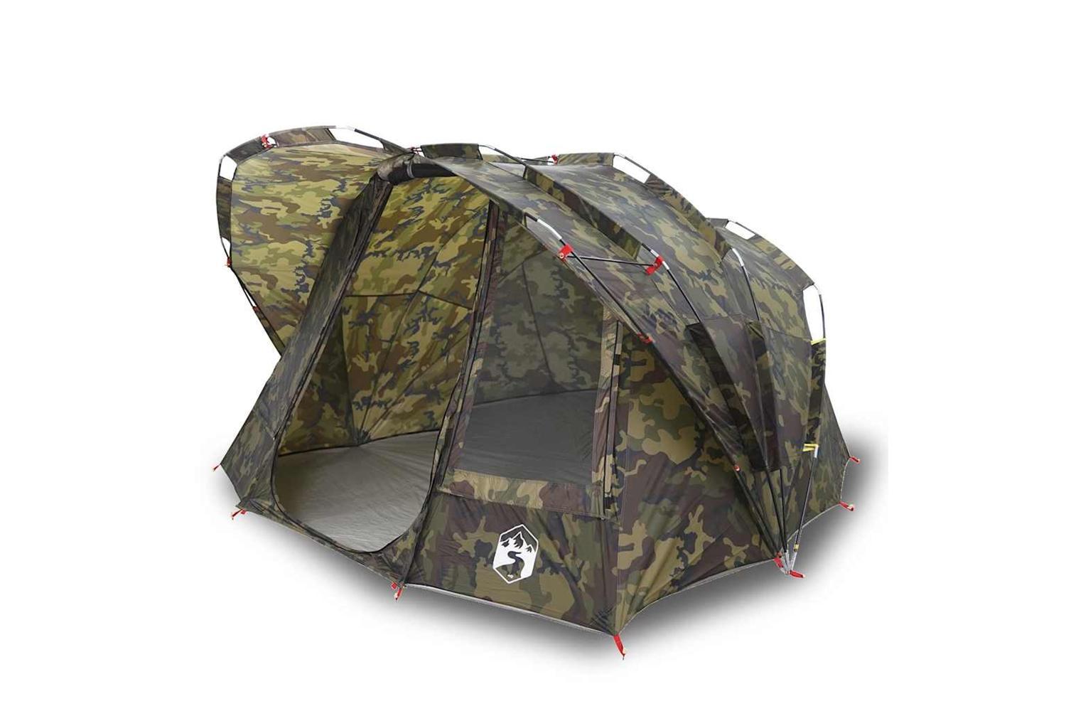 Vidaxl Fishing Tent 5-person Camouflage Waterproof-2