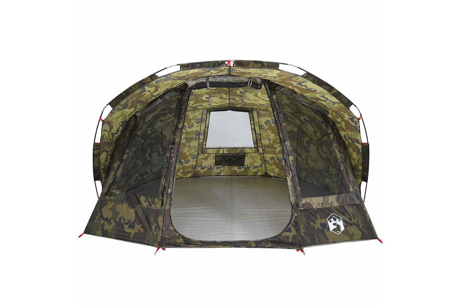 Vidaxl Fishing Tent 5-person Camouflage Waterproof-6