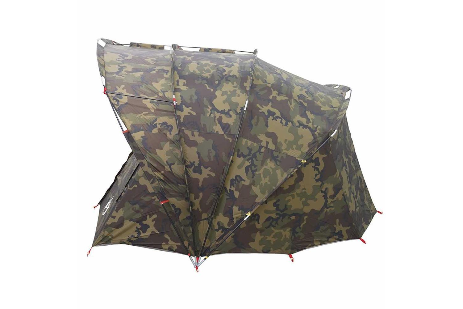 Vidaxl Fishing Tent 5-person Camouflage Waterproof-8