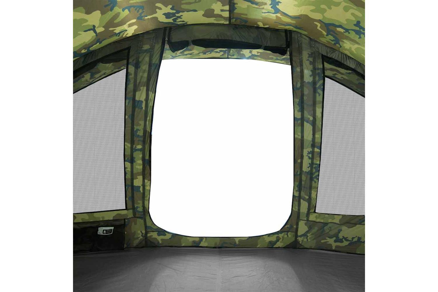 Vidaxl Fishing Tent 5-person Camouflage Waterproof-10