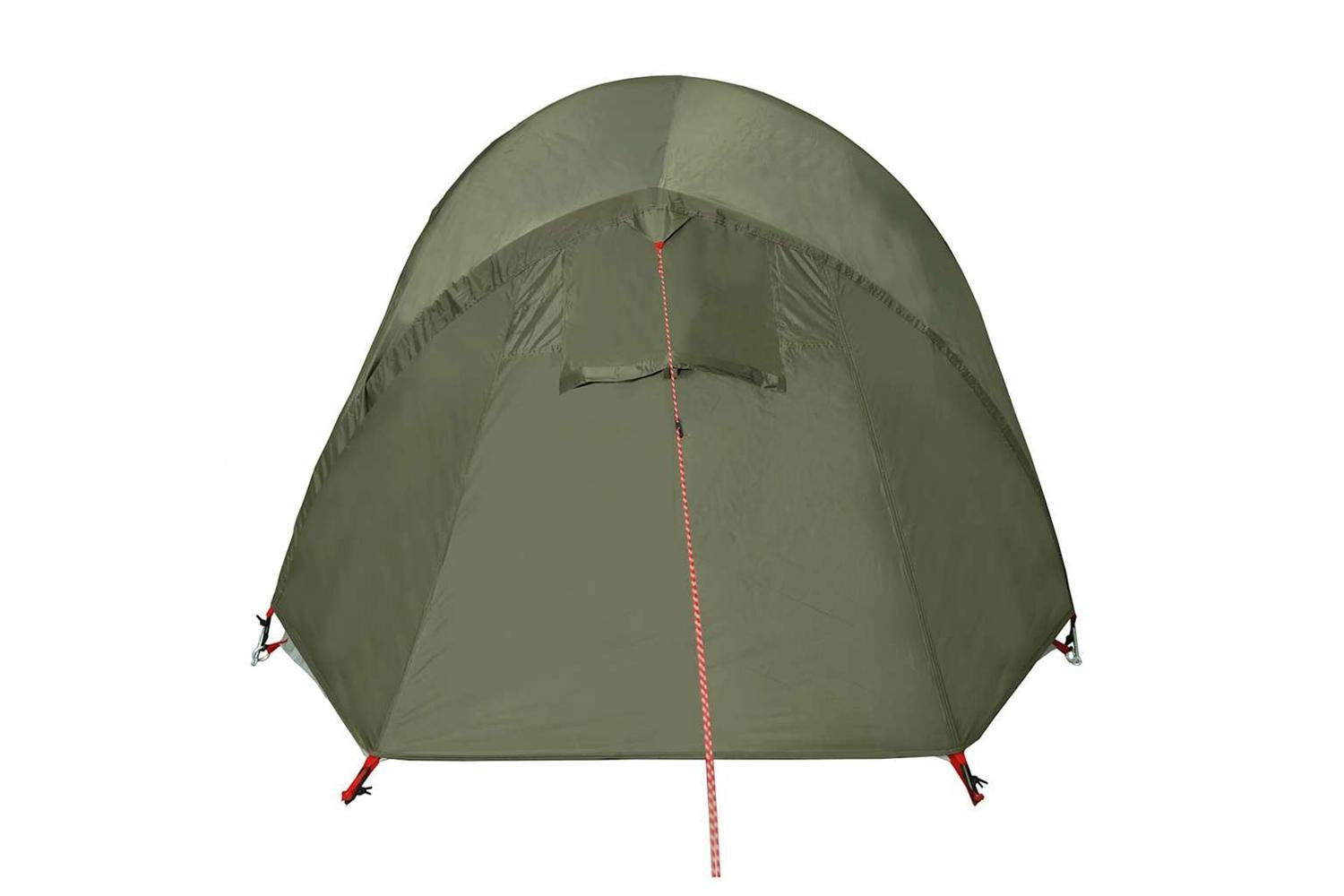 Vidaxl Camping Tent Tunnel 2-person Olive Green Waterproof-9