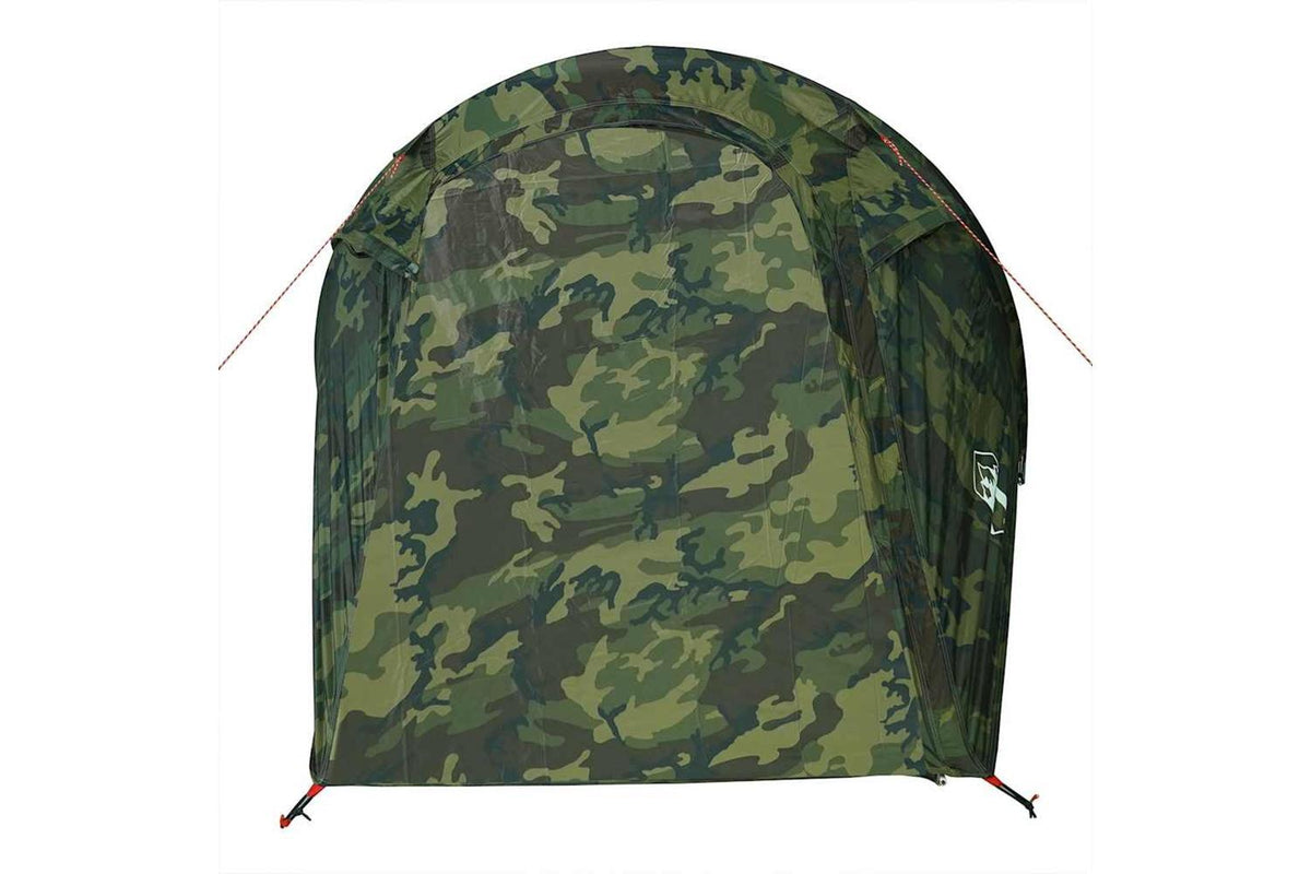 Vidaxl Camping Tent Tunnel 2-person Camouflage Waterproof-7