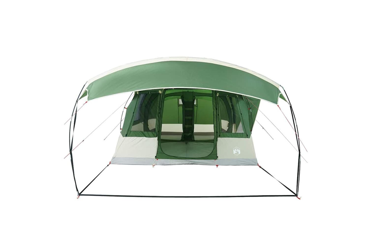 Vidaxl Camping Tent Tunnel 5-person Green Waterproof-6