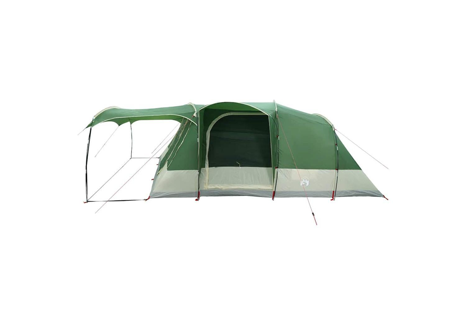 Vidaxl Camping Tent Tunnel 5-person Green Waterproof-9
