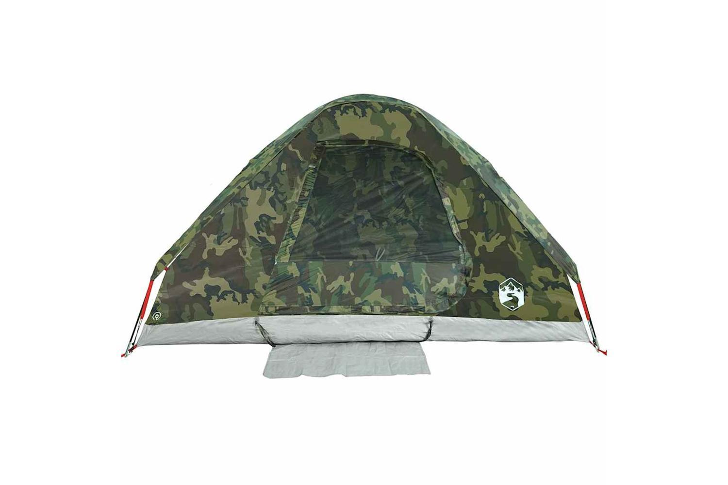 Vidaxl Family Tent Dome 6-person Camouflage Waterproof-7