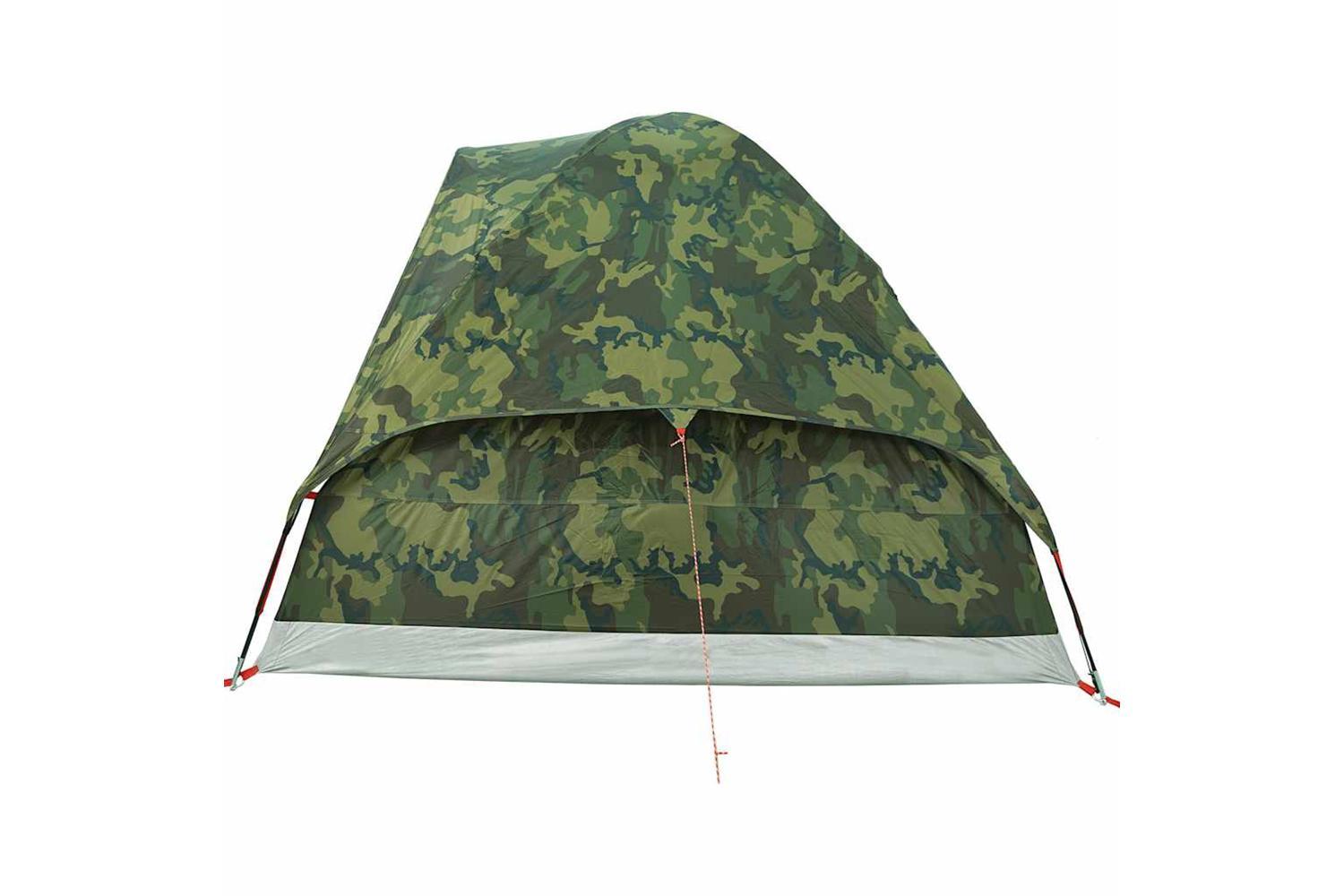 Vidaxl Family Tent Dome 6-person Camouflage Waterproof-9