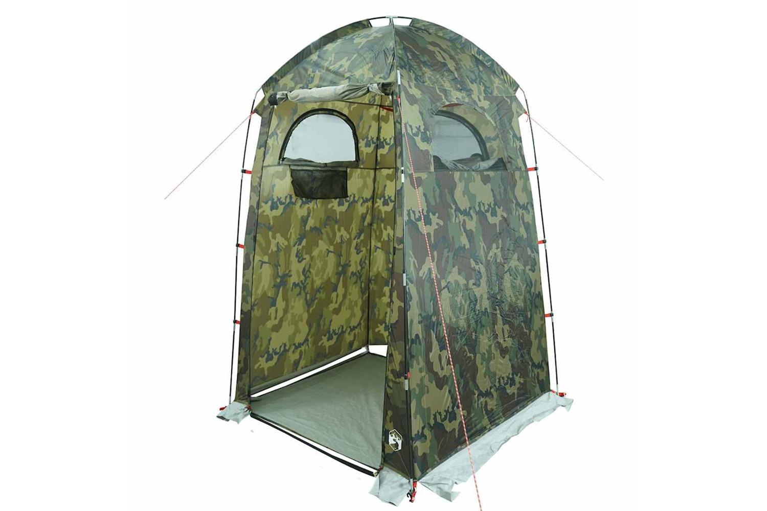 Vidaxl Shower Tent Camouflage Waterproof-4