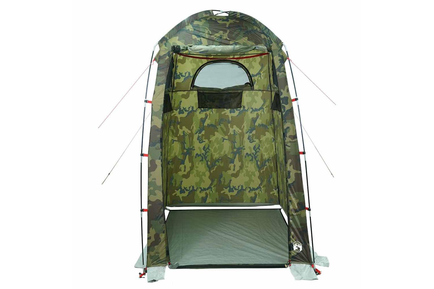 Vidaxl Shower Tent Camouflage Waterproof-6