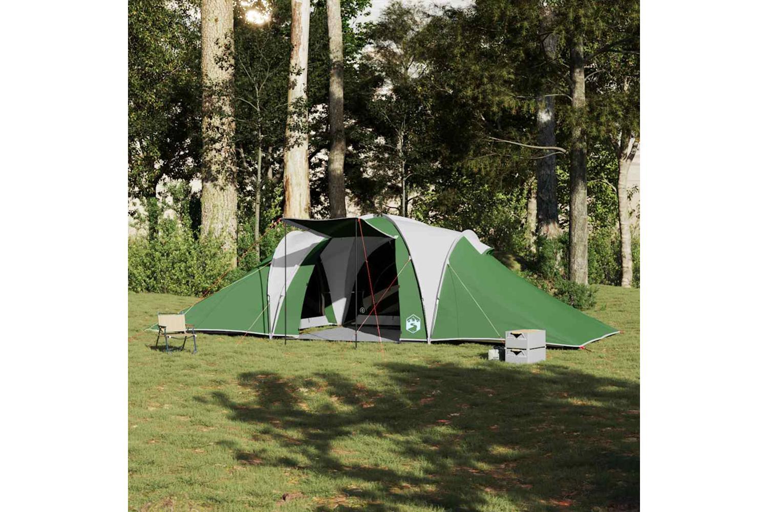 Vidaxl Family Tent Dome 6-person Green Waterproof-3