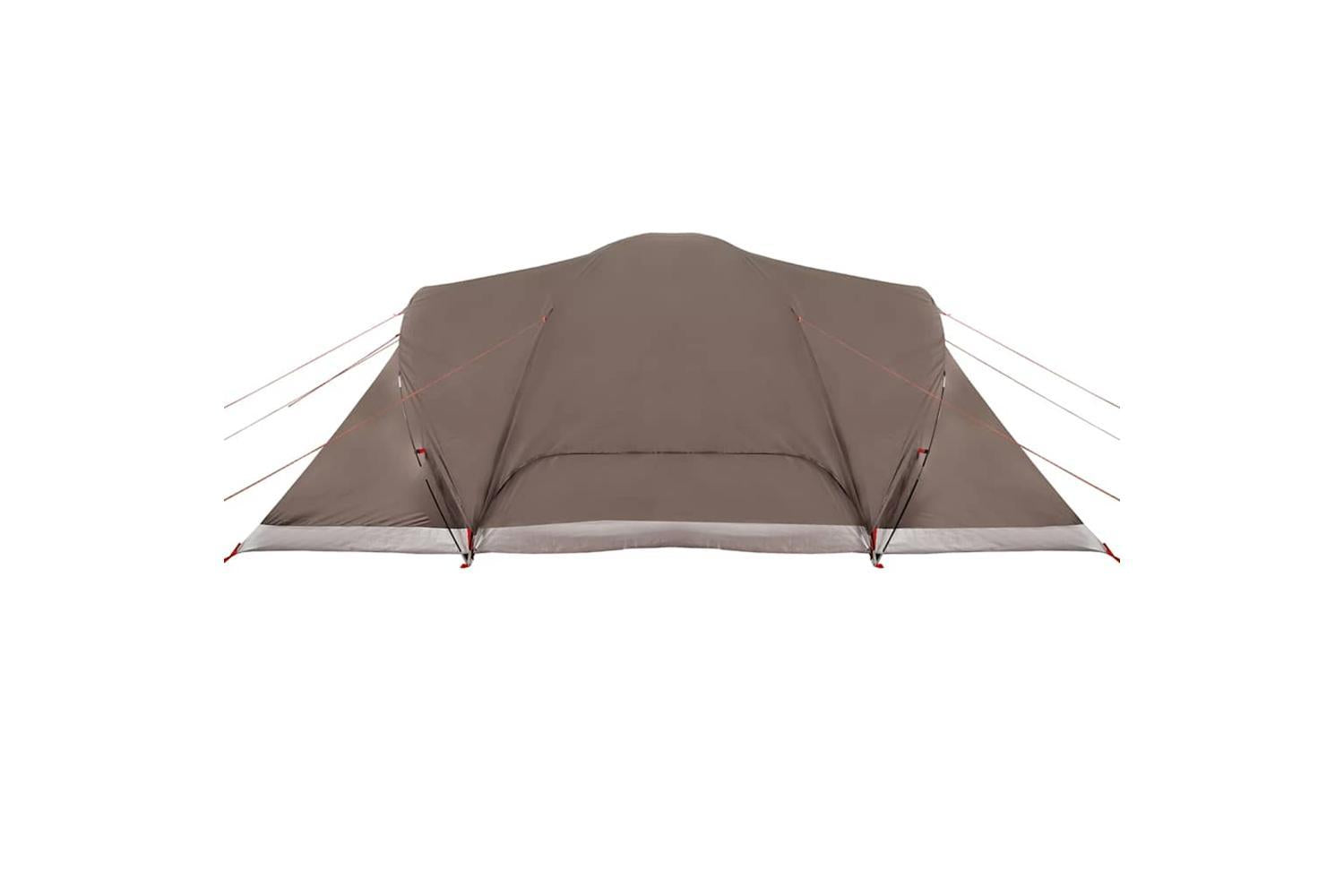 Vidaxl Family Tent Dome 6-person Brown Waterproof-9