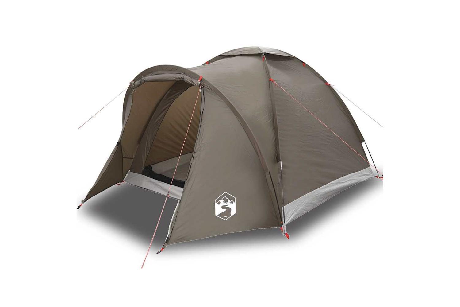Vidaxl Fishing Tent 2-person Brown Waterproof-2