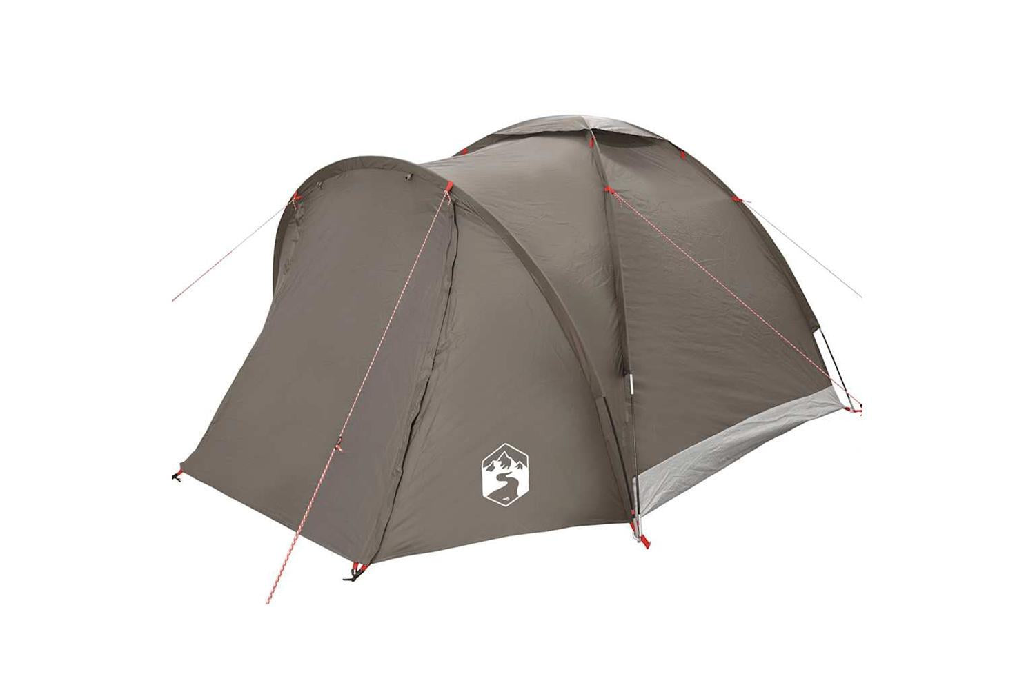 Vidaxl Fishing Tent 2-person Brown Waterproof-5