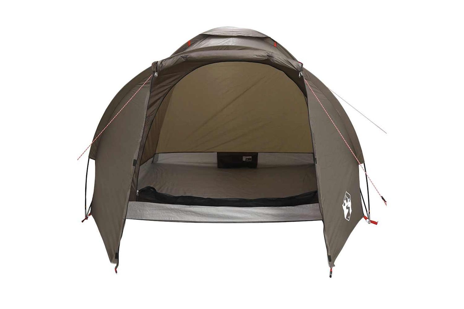 Vidaxl Fishing Tent 2-person Brown Waterproof-6