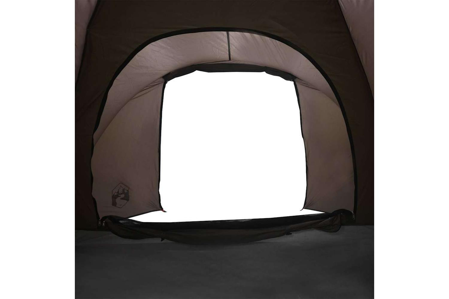 Vidaxl Fishing Tent 2-person Brown Waterproof-10