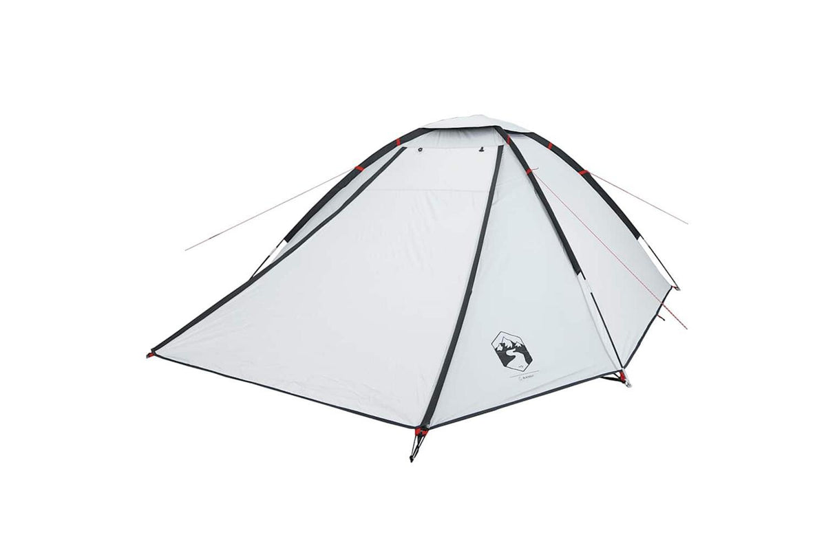 Vidaxl Camping Tent Dome 4-person White Blackout Fabric Waterproof-5