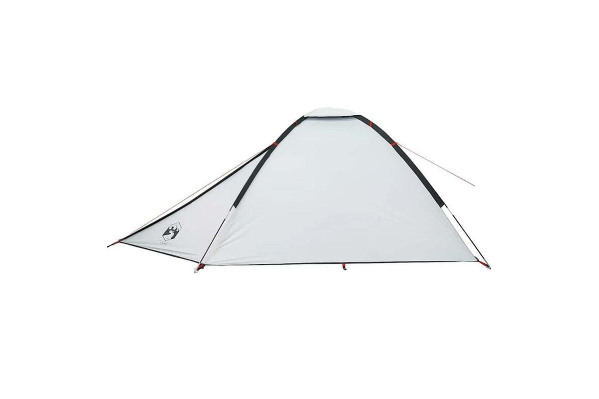 Vidaxl Camping Tent Dome 4-person White Blackout Fabric Waterproof-9