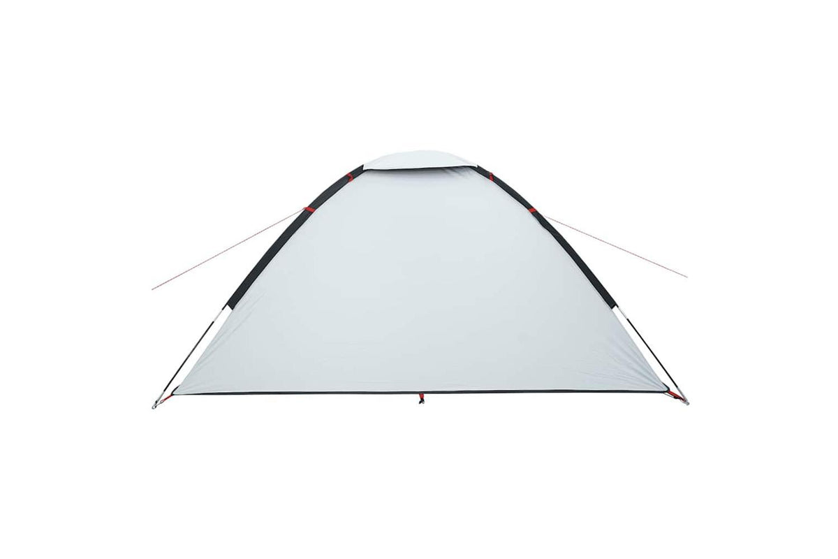 Vidaxl Camping Tent Dome 4-person White Blackout Fabric Waterproof-10