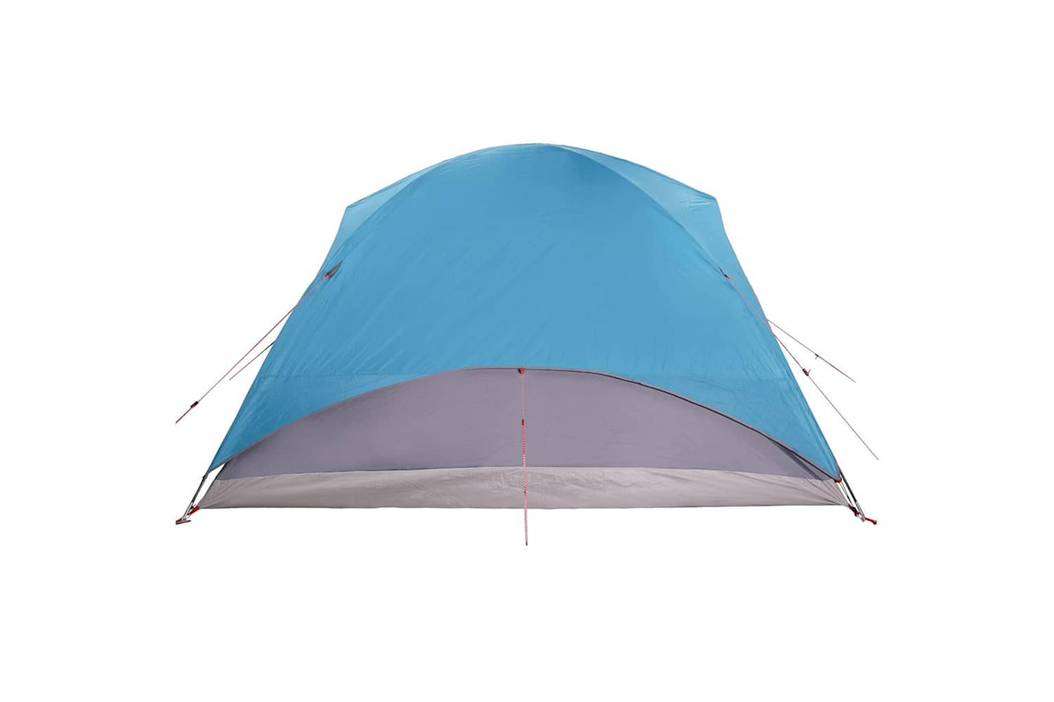 Vidaxl Family Tent Tunnel 6-person Blue Waterproof-9