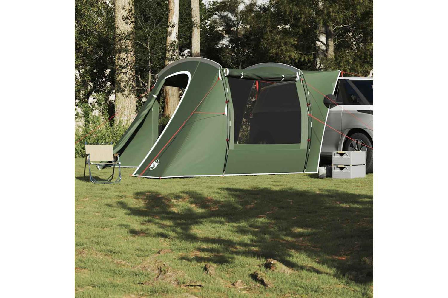 Vidaxl Car Tent Green Waterproof-3