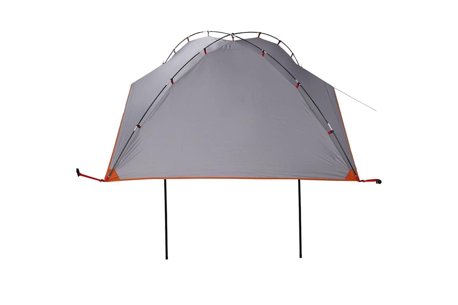 Vidaxl Car Tent Grey And Orange Waterproof-6