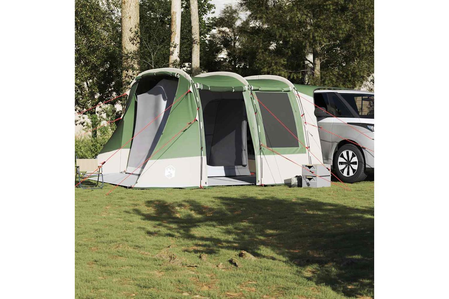 Vidaxl Car Tent Green Waterproof-3