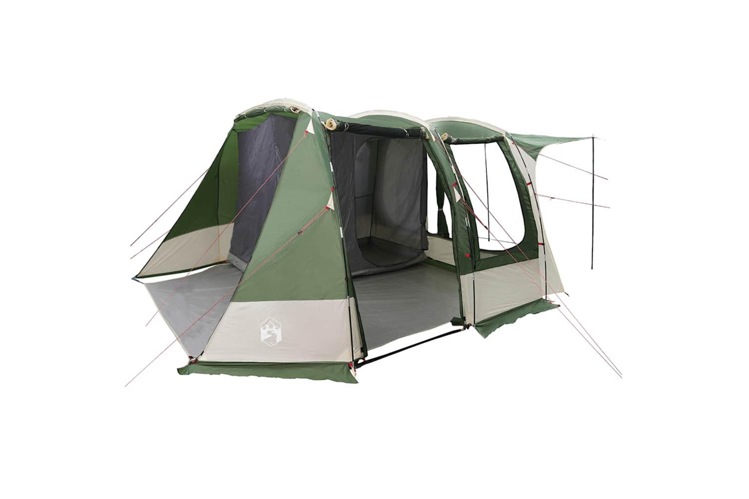 Vidaxl Car Tent Green Waterproof-4