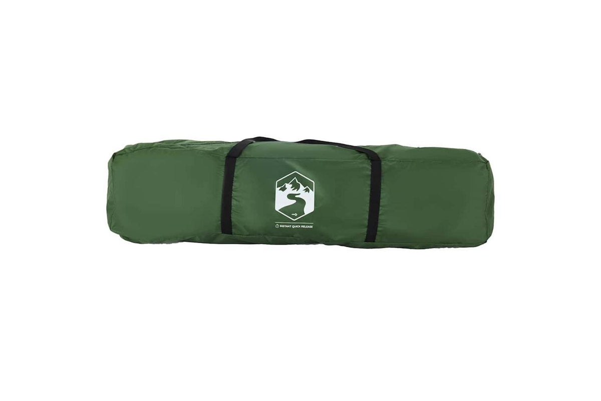 Vidaxl Camping Tent Cabin 4-person Green Quick Release-9