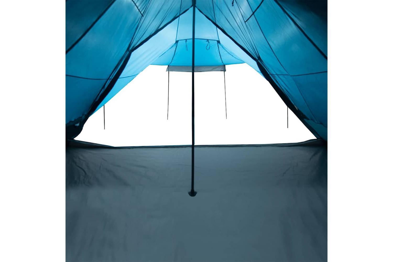Vidaxl Family Tent Tipi 8-person Blue Waterproof-10