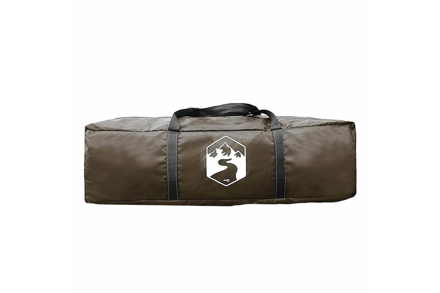 Vidaxl Family Tent Tipi 8-person Brown Waterproof-8