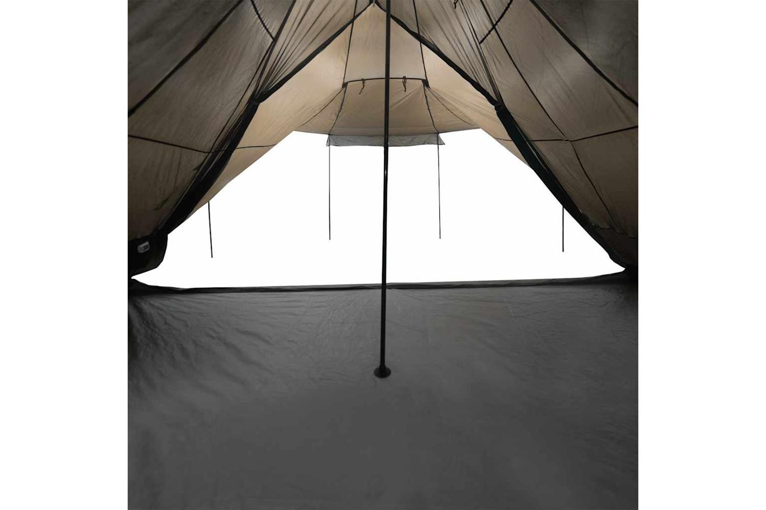 Vidaxl Family Tent Tipi 8-person Brown Waterproof-10