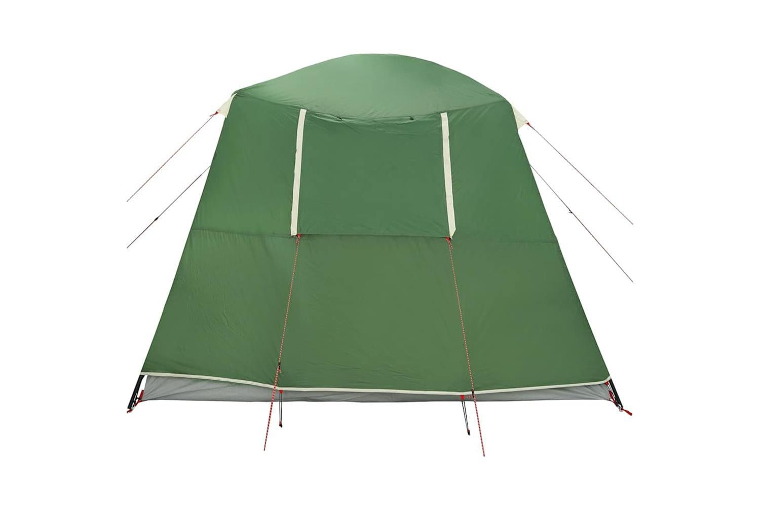 Vidaxl Camping Tent With Porch Dome 5-person Green Waterproof-8