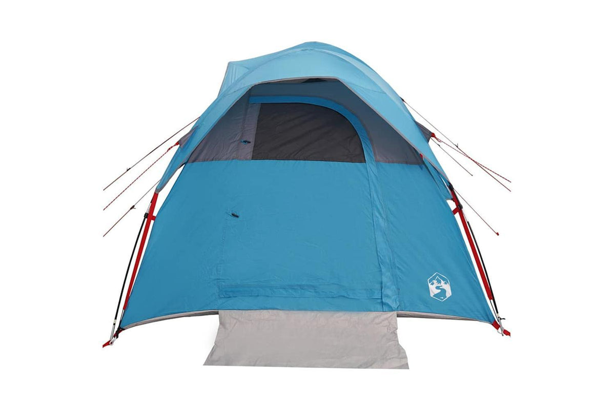 Vidaxl Camping Tent 5-person Blue Waterproof-7