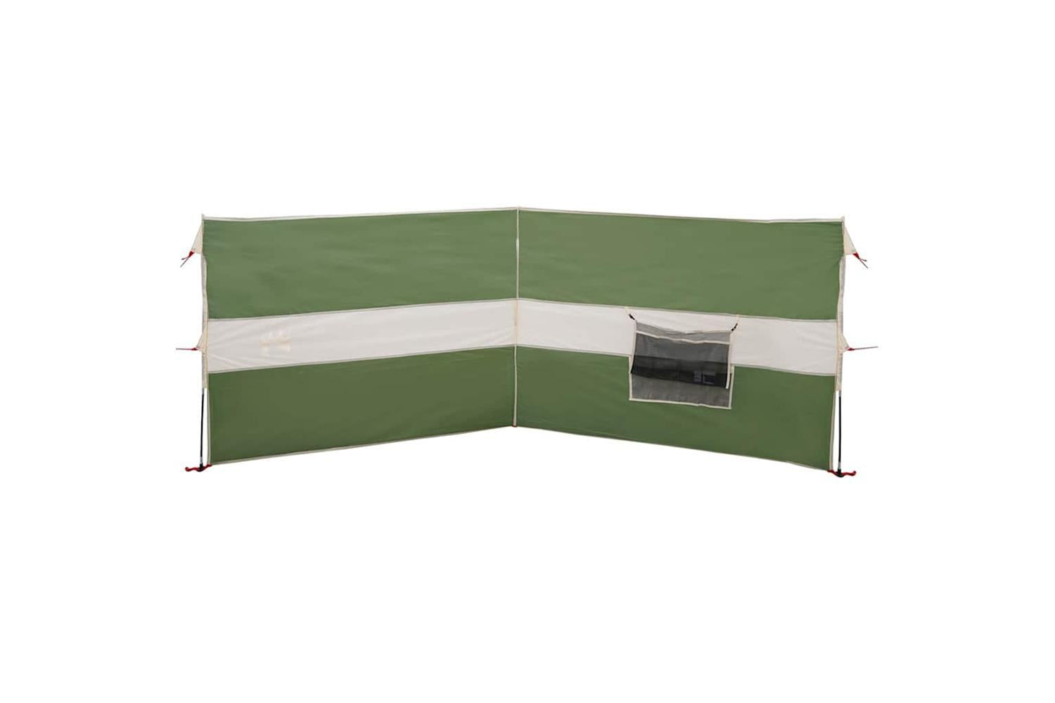 Vidaxl Camping Windbreak Green 344x120 Cm Waterproof-6