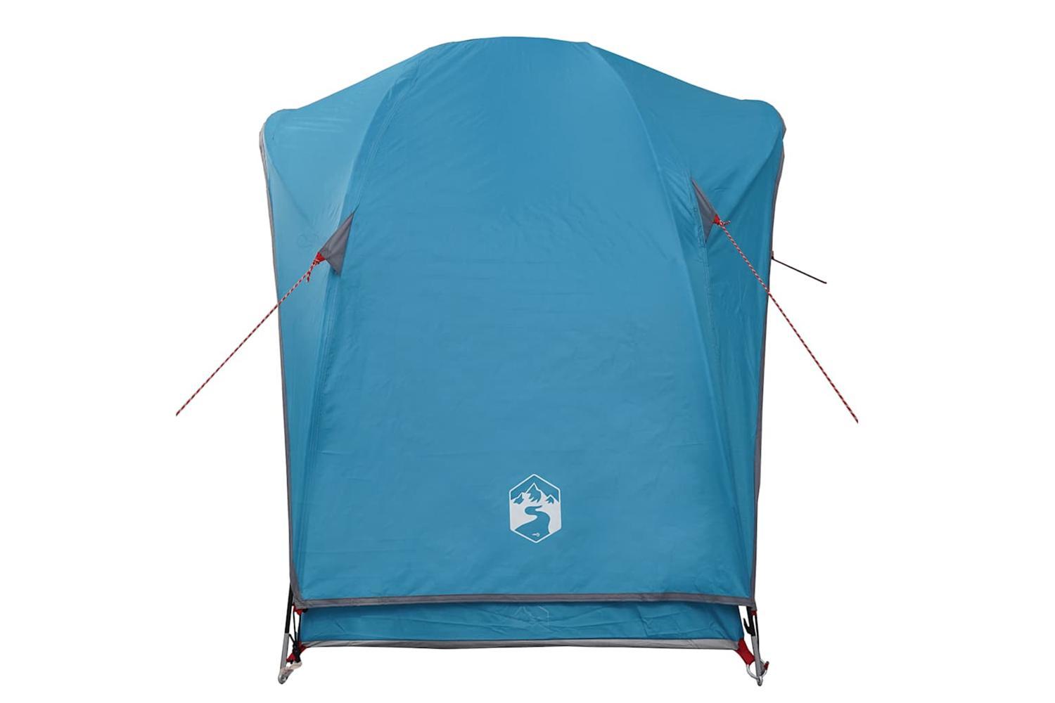 Vidaxl Camping Tent 1-person Blue Waterproof-7
