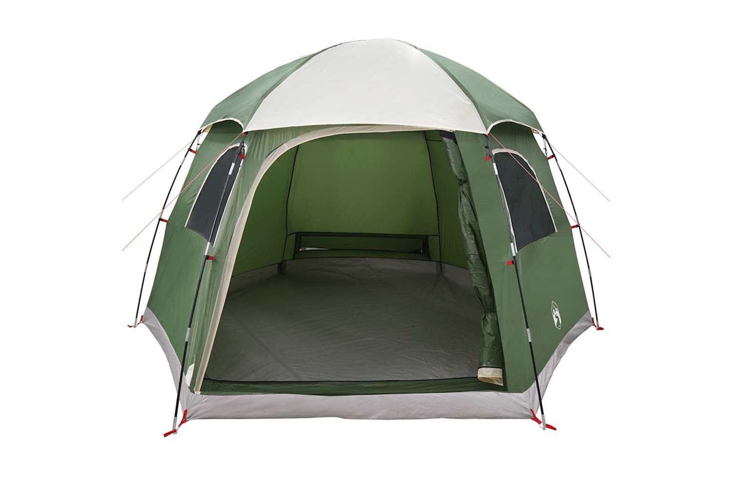 Vidaxl Family Tent Igloo 6-person Green Waterproof-5