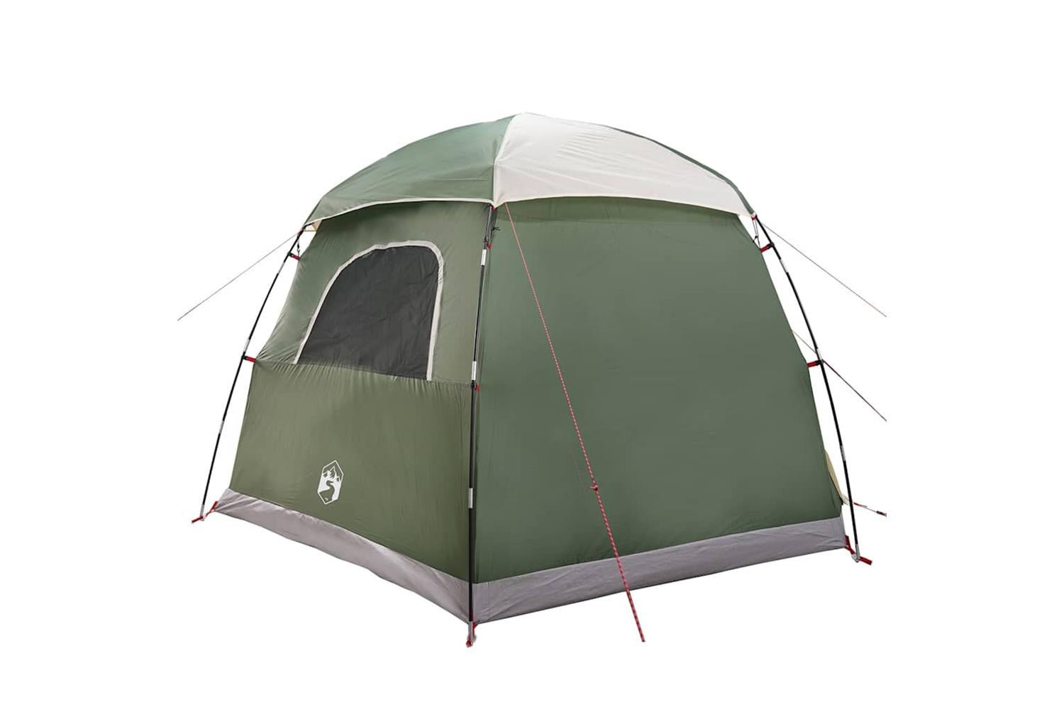 Vidaxl Family Tent Igloo 6-person Green Waterproof-7