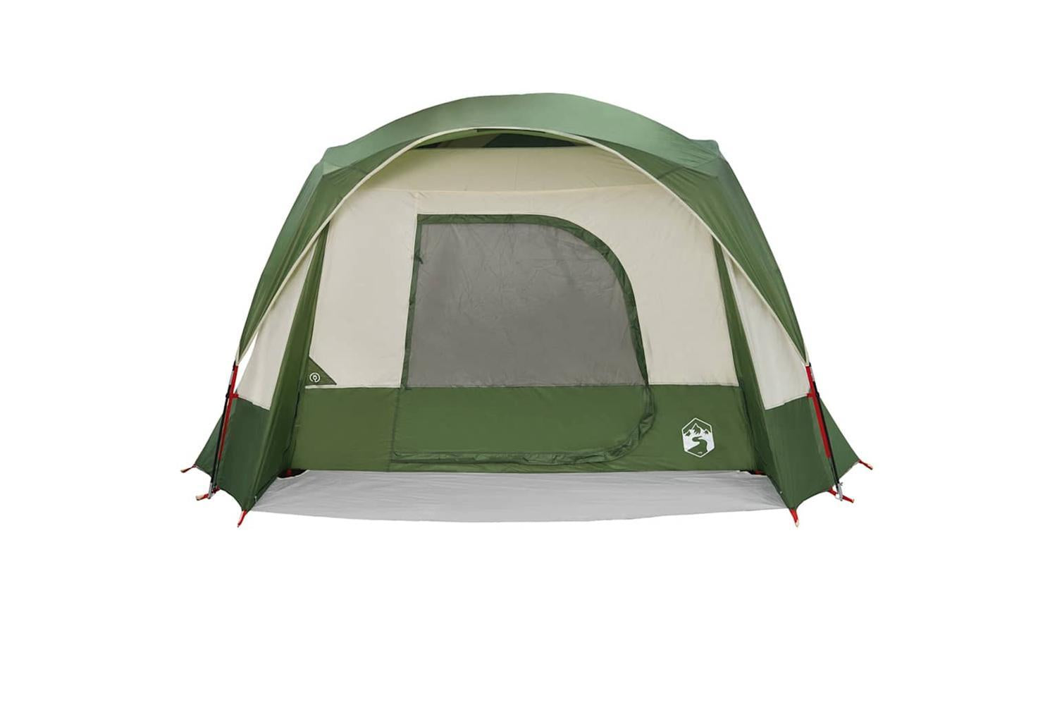 Vidaxl Family Tent Cabin 6-person Green Waterproof-6